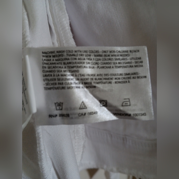 NWT! White Nine West Ladies Jacket. Sz XL - Picture 5 of 5